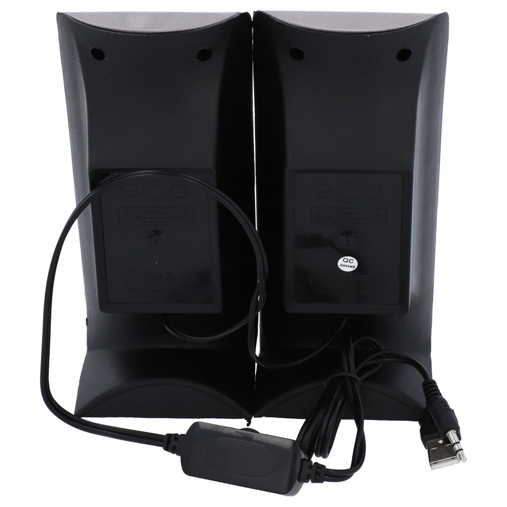 Audionic Sound Desire 2.0 Channel Speaker Eco 3 Black