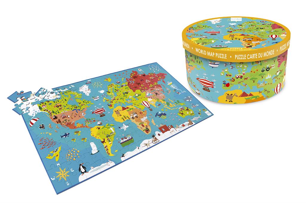 Buy Scratch Europe Puzzle World Map 150 Pieces Online | Carrefour UAE