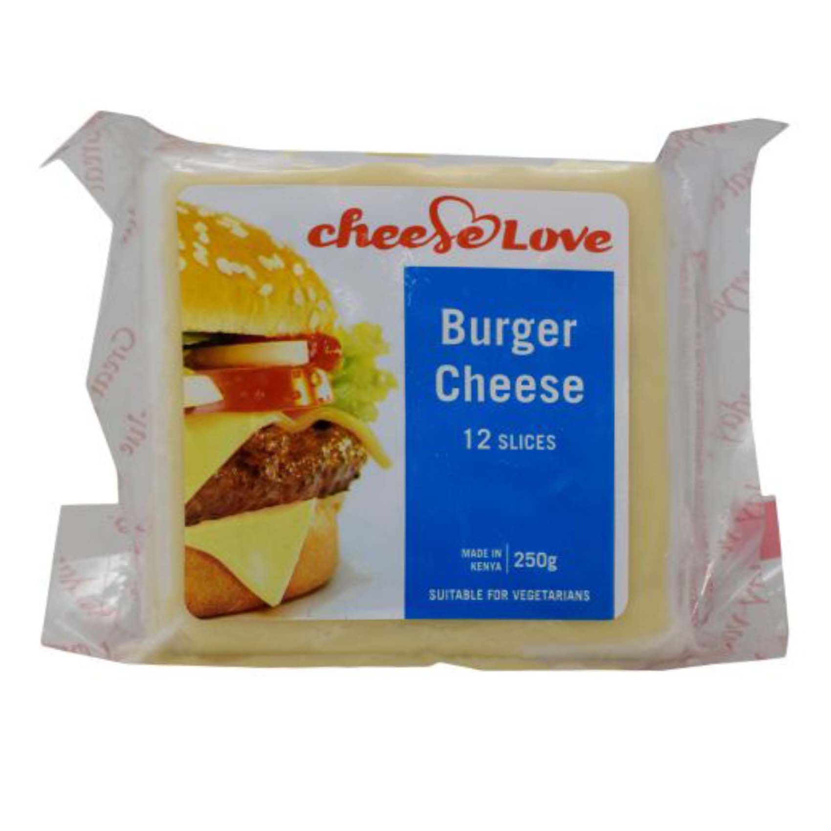 Cheeselove C/Burger Slices 250G