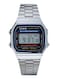Casio - Men's Stainless Steel Digital Watch A168WA-1WDF