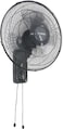 Khind 16 Inch Wall Fan, 3 Leaf AS Blade, 3 Speed Manual Control, Oscillation With Pull Cord, Built-In Thermal Fuse, Double Pull Cord, Dark Grey, WF163T - 2 Years Warranty