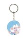 Doraemon Printed Double Sided Keychain