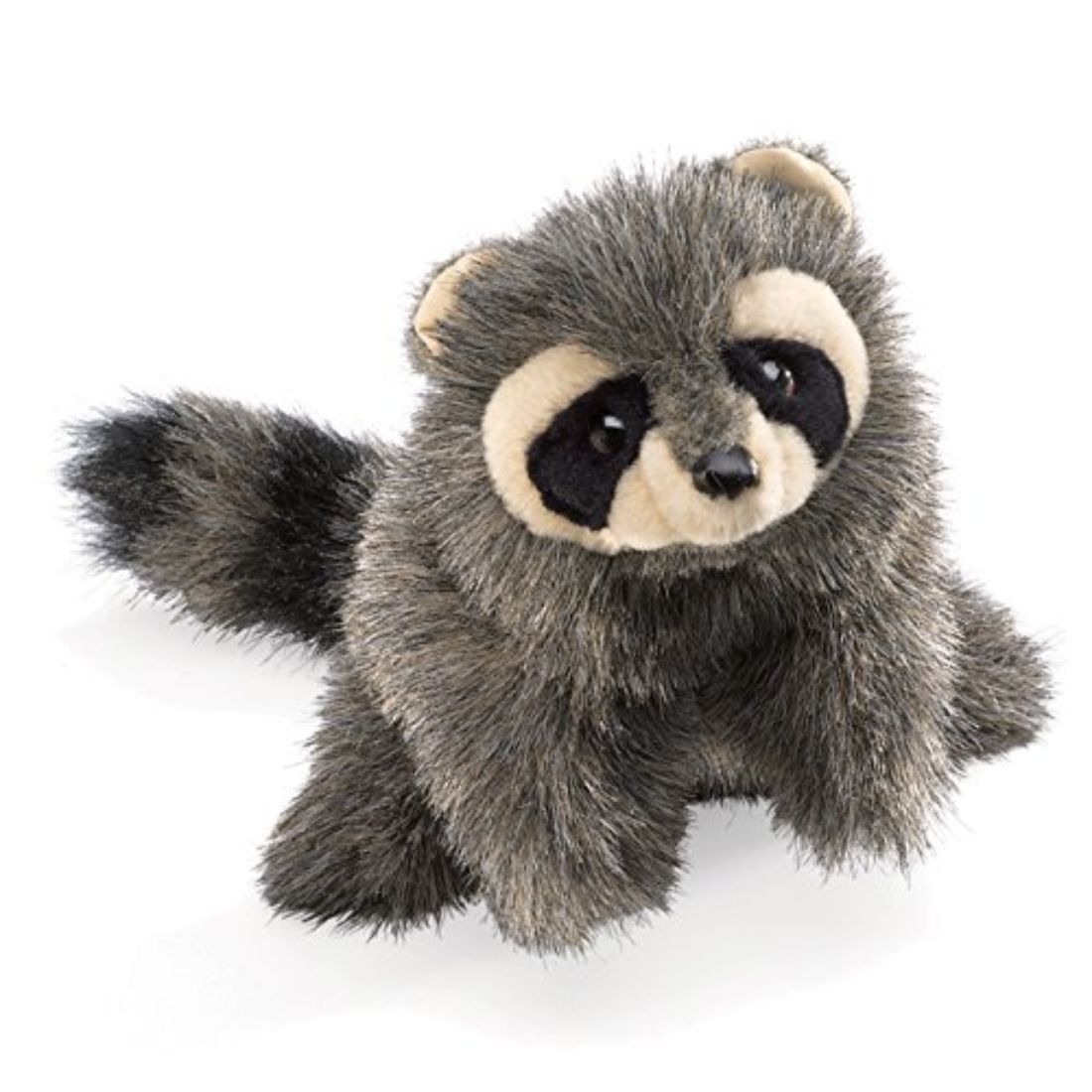 Buy Folkmanis Baby Raccoon Hand Puppet, Gray, Ea Online | Carrefour UAE