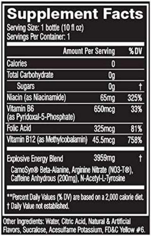 Cellucor C4 Original Otg Carbonated, Frozen Bombsicle, 16 Oz