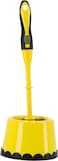 Royalford Toilet Brush With Holder- Rf11189 Light-Weight Toilet Brush Perfect For Cleaning Indian And Western Style Toilets Cleaning Brush With Long Handle Yellow And Black