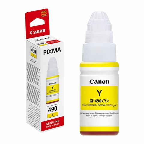 كانون GI-490 زجاجة حبر -70 مل - أصفر