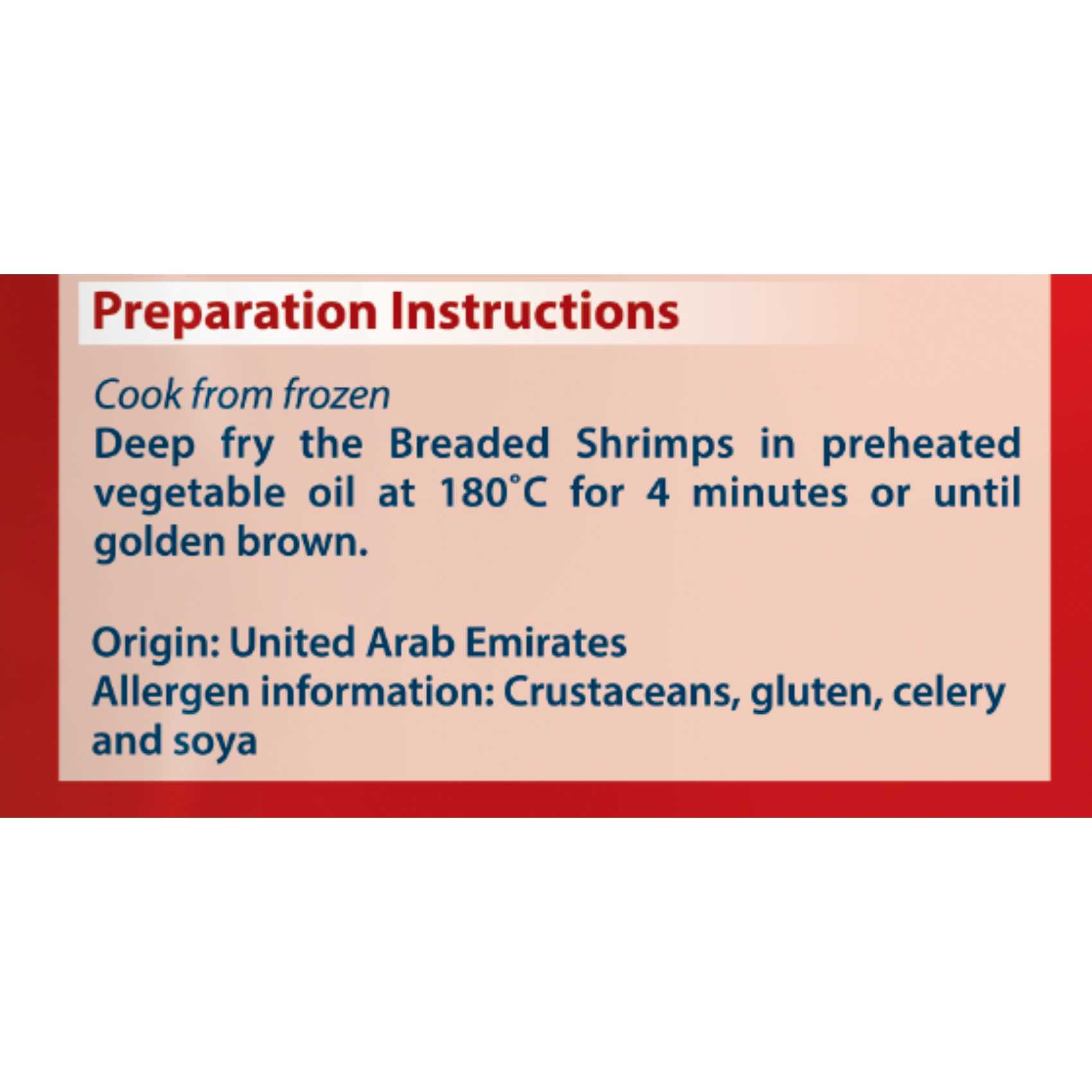 Adriana Zing It Hot And Crispy Breaded Shrimps 750g