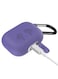 Generic Silicone Charging Case For Airpods Pro Purple/Black