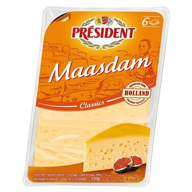 President Maasdam Slices 150Gr