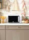 Haam Microwave, 20 Liters, 700 Watts, White, HM20WGMY24