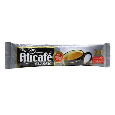 Alicafe Classic 2-In-1 No Sugar Added Instant Coffee 12g