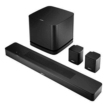 بوز 600 مكبر صوت عمودي ذكي وجديد مع دولبي أتموس 230 فولط، أسود.