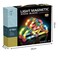 FITTO Magnetic Building Blocks Set with LED Lights - 52 Pieces Educational Toy for Creative Play