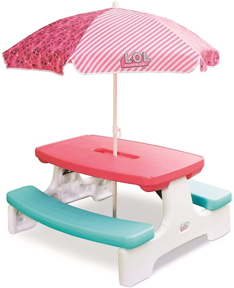 LOL Surprise Picnic Table with Umbrella 651656M
