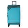 Eminent Expandable Luggage Trolley Bag Soft Suitcase for Unisex Travel Polyester Shell Lightweight with TSA lock Double Spinner Wheels E777SZ Large Checked 28 Inch Green