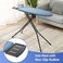 HYX Ironing Board, Iron Stand with Iron Rest, 7 Levels Adjustable Height, 100"x34"