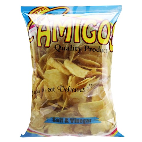 Amigos Salt And Vinegar Potato Chips 200G