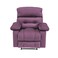 إن هاوس كرسي استرخاء ثابت منجد بالمخمل - بنفسجي فاتح - NZ60