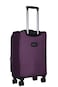 Eminent Expandable Luggage Trolley Bag Soft Suitcase for Unisex Travel Polyester Shell Lightweight with TSA lock Double Spinner Wheels E765SZ Carry On 20 Inch Purple