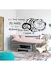 Spoil Your Wall Kids Bedroom Quotes Wall Decals Black 100x50cm