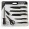 La Collection Kitchen Knife Set Multicolour Pack of 7