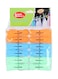 ROYALFORD 12-Piece Plastic Cloth Clip Set Green/Orange/Blue 19inch