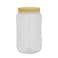 Royalford Round Air-Tight Pet Jar, 2000ml Plastic Container, Rf11099, Keeps Your Food Fresh, Portable And Lightweight, Healthier Choice, BPA And Odour Free, Leak-Proof