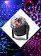 Generic - LED Magic Ball Stage Light Black/Clear 8.2x9.5centimeter