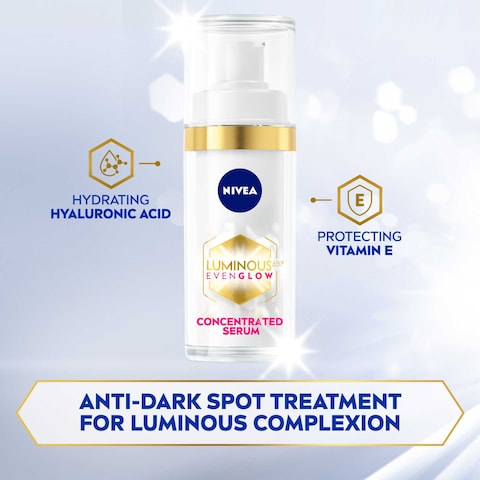 NIVEA Luminous 630 Even Glow Anti Dark Spot Concentrated Face Serum 30ml