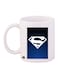 Bp Superman Icon Printed Mug White/Blue Standard Size