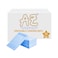 A To Z Disposable Changing Mats (45x60cm) Large, Pack Of 55 - Blue