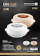 Royalford Elite Gold Insul. Casserole 1600ml L Rf11145