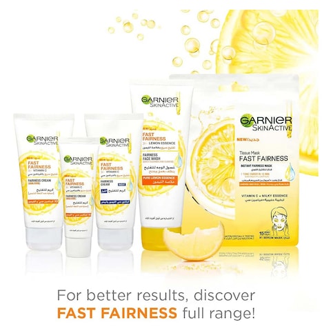 Garnier Skin Active Fast Fairness Day Cream with Vitamin C and Lemon - 25 ml