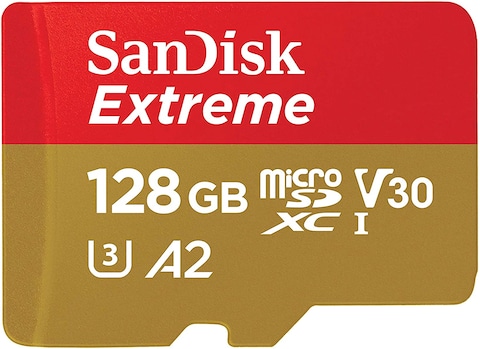 Sandisk SDSQXA1-128G-GN6MN 128GB Extreme MicroSD UHS-I U3 V30 A2 160MB/S