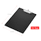 Generic-Plastic Clipboard Metal Clip Writing Pad File Folder Document Holder with Hanging Loop Stationery Supply for Office Restaurant School Classroom Home, A4 Size