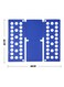Generic Clothes Laundry Folder Board Blue