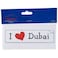 Maagen I Love Dubai Sticker