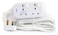 Terminator Brand UK Socket Power Extension With Individual Switches - 2way 5M