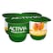 Activia Fruit Yogurts Apricot 125g x 4 Pieces
