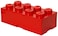 Room Copenhagen 8 Lego Brick Box, Bright Red