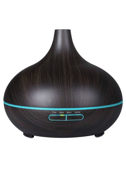 Cytheria - Silent Aromatherapy Mini Air Humidifier 300ml ZH230214-037 Black/Brown