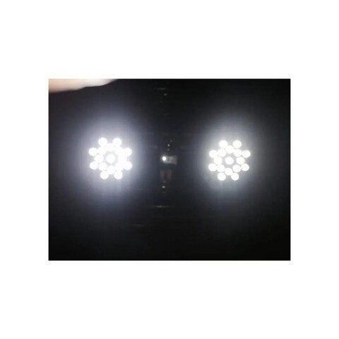 7 inches LED Spot Light, 51W Black Flood Beam LED Work Light Bar for Jeep, Truck, Car ATV SUV 4X4 Truck Driving Lamp, Waterproof, High Brightness LEDs with Aluminum Housing Material