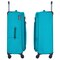 Eminent Expandable Luggage Trolley Bag Soft Suitcase for Unisex Travel Polyester Shell Lightweight with TSA lock Double Spinner Wheels E765SZ Large Checked 28 Inch Green