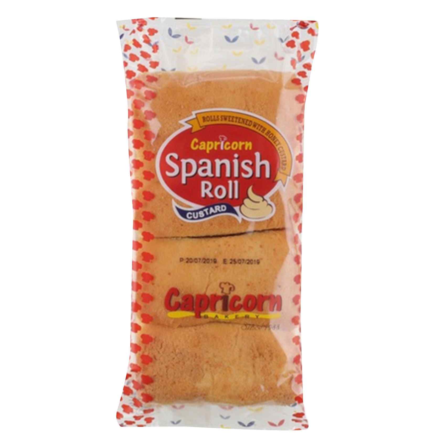 كابريكورن لفات خبز كاسترد إسباني