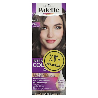 Schwarzkopf Palette Intensive Color Creme - 6-0 Dark Blonde