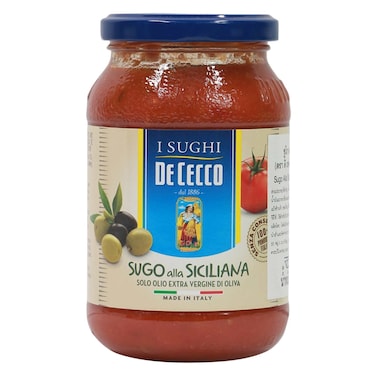 De Cecco Alla Siciliana Sauce 400G