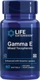 Life Extension Gamma E Mixed Tocopherols &mdash; Complete D-Alpha Vitamin E Supplement Pills For Heart Health And Skin Care - Gluten-Free, Non-Gmo - 60 Softgels