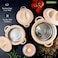 Royalford 4 Pcs Casserole Set (2.5 L + 1.2 L+ .85 L+ .5 L)