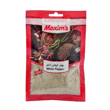 Maxims Spices White Pepper 50GR