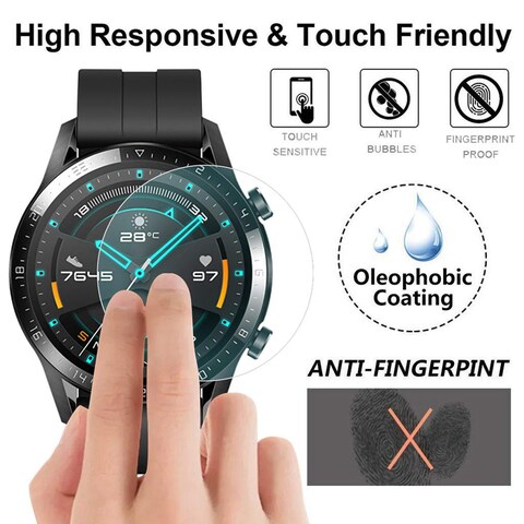 Protective Glass for Huawei Watch GT2 46mm Smartwatch